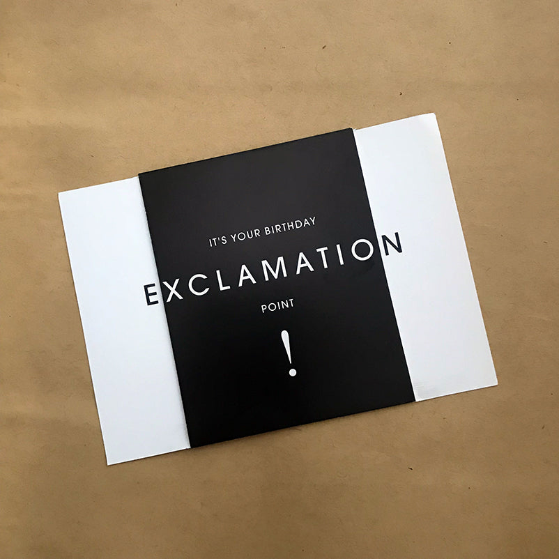 Exclamation Triplet