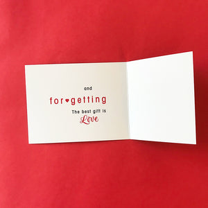 Forgiving